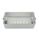 9 cm hohes Bodenteil zu Klein-Set-Container, perforiert, 300 x 140 x 100 mm, grau