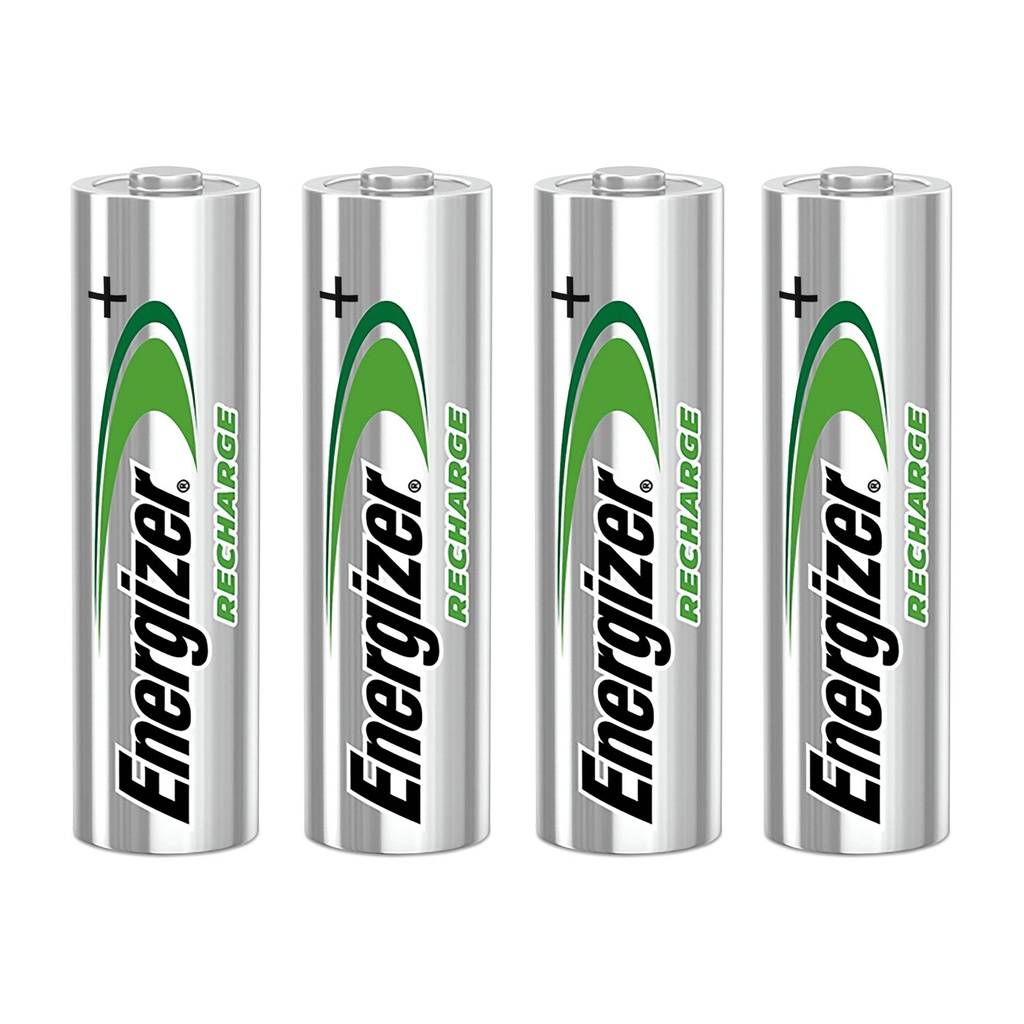 [17369801] 4 x AA-batterier , genopladelige, Energizer 2300 mAh til oplader til KOWA SL-19/SL-19 plus