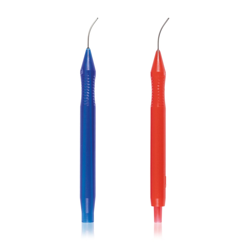 I/O System 21G, bimanual, grove spidser, vandingstip med dobbeltsidede porte, til PhacoVet (engangsb