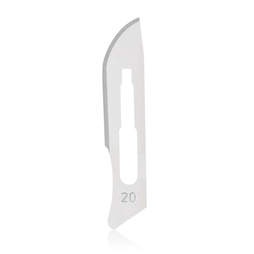 [100820] Lame Bisturi standard EICKEMEYER fig. 20, 100 pz