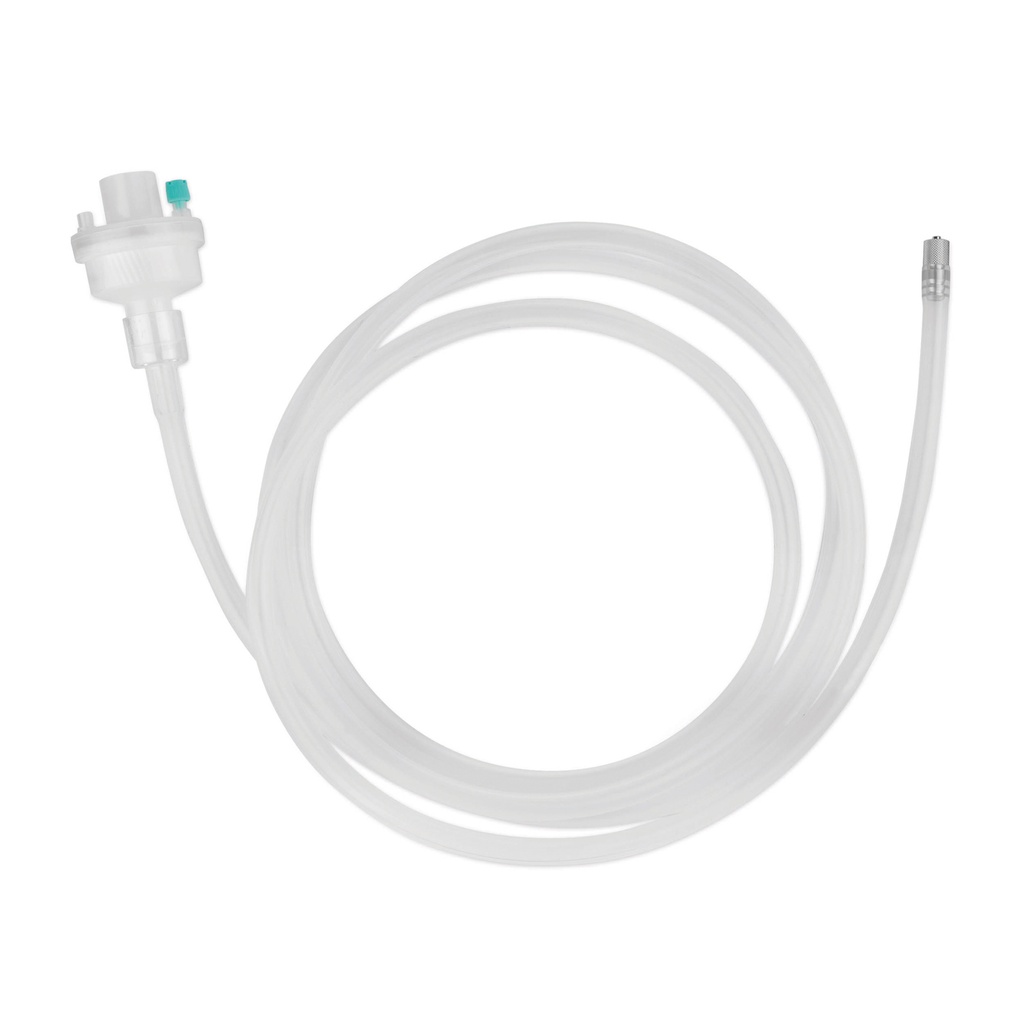 Slange til CO₂-insufflator, fra insufflator til skop