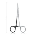 Pinza emostatica HALSTEAD-MOSQUITO per mancini, 12,5 cm, curva