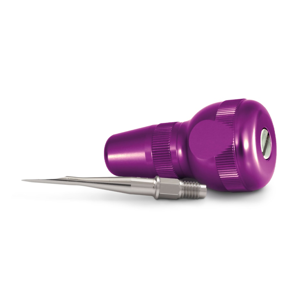 Dentanomic lófogászati nyél, standard kivitel, 7,5-ösnél kisebb kesztyűmérethez, lila.