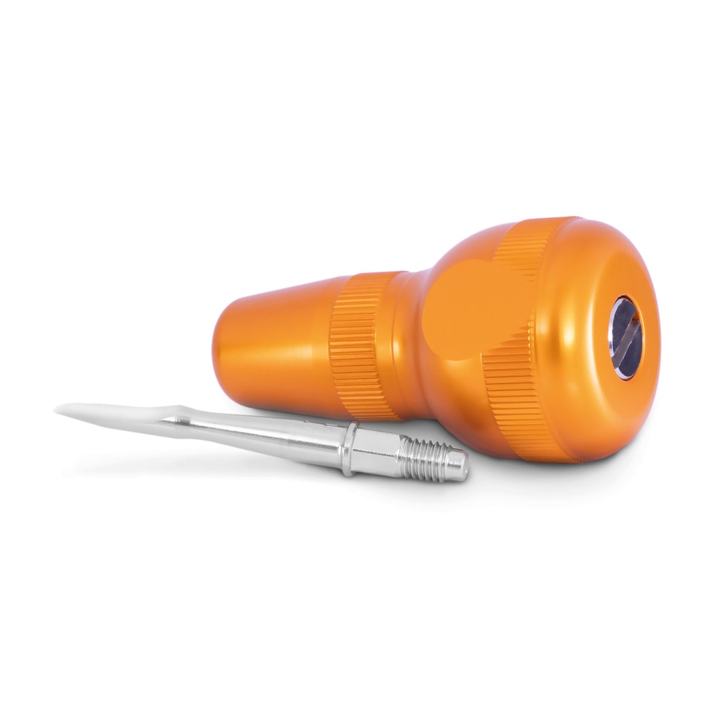 Dentanomic Equine-håndtag, standard, handske­størrelse < 7,5, orange