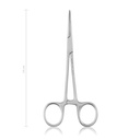 Pinza per arterie Kelly, 14 cm curva