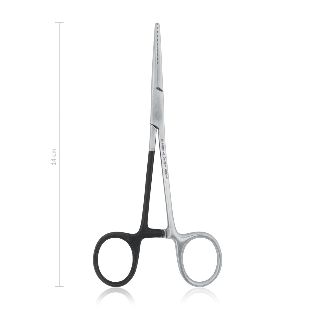 Pinza per arterie KELLY, 14 cm, dritta, per mancini