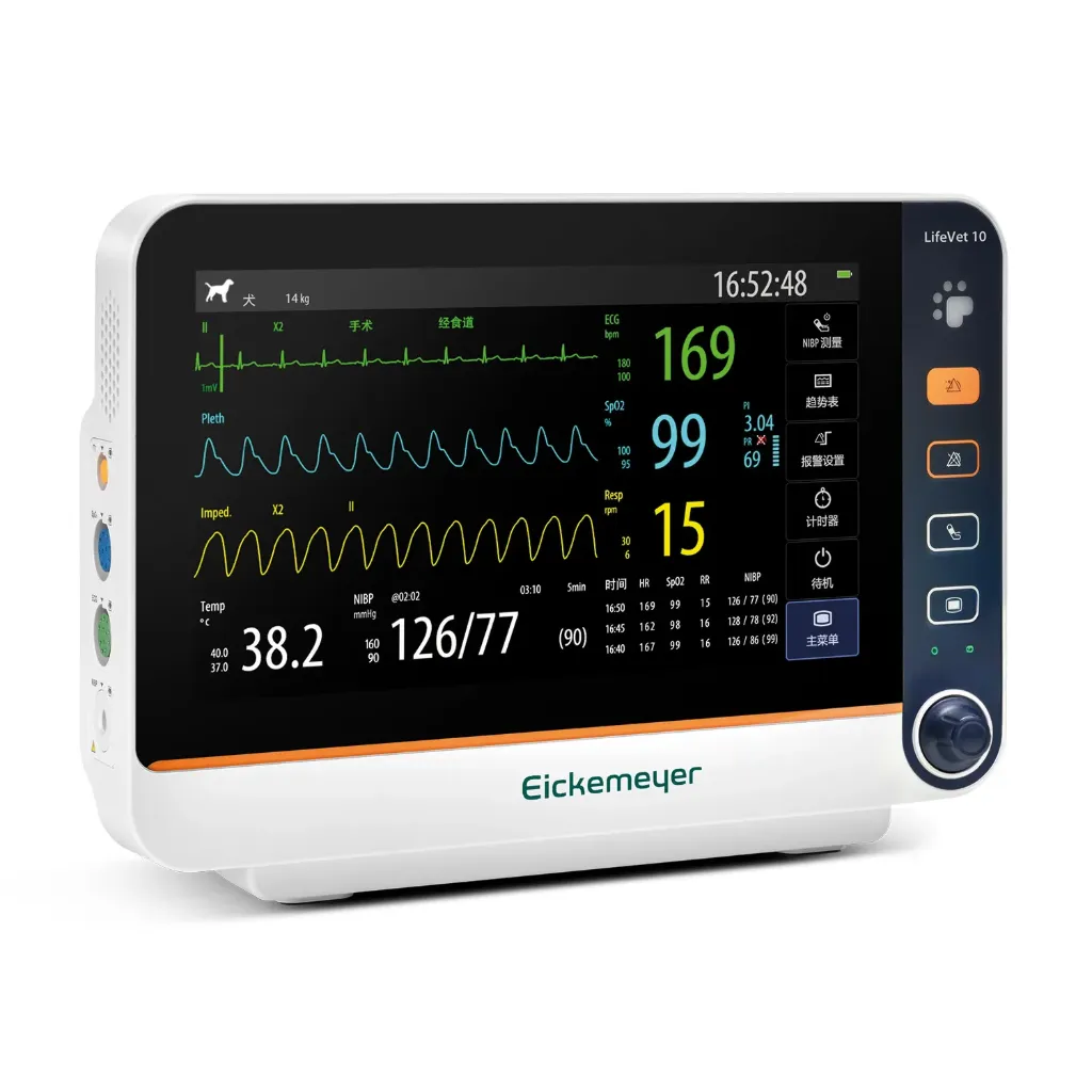LifeVet 10 Monitor multiparametrico con Touchscreen