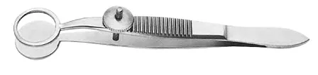 Chalazionspinzette HUNT, 9,5 cm, Ø 12 mm