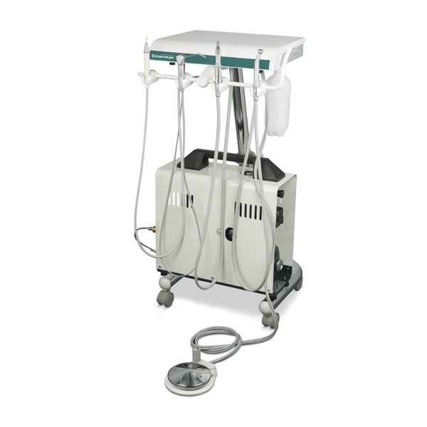 Riunito dentale Profident Plus con manipolo Low Speed , Aria/Acqua, manipolo ablatore LED, compressore e filtro olio - SENZA TURBINA