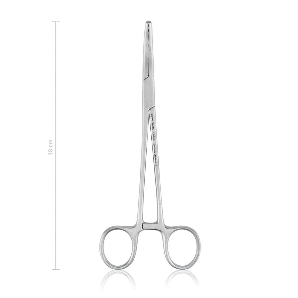 Pinza emostatica SPENCER WELLS 18cm, curva