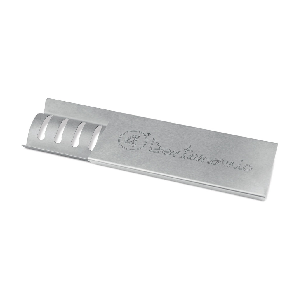 Rastrelliera per sterilizzazione per 9 lame Dentanomic, con coperchio