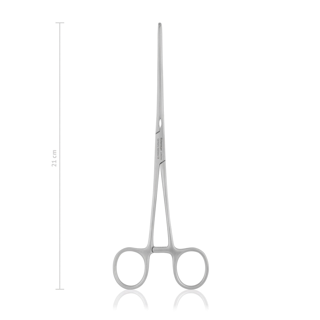 [144721] Pinza intestinale MAYO-ROBSON, 21 cm, curva, longitudinale