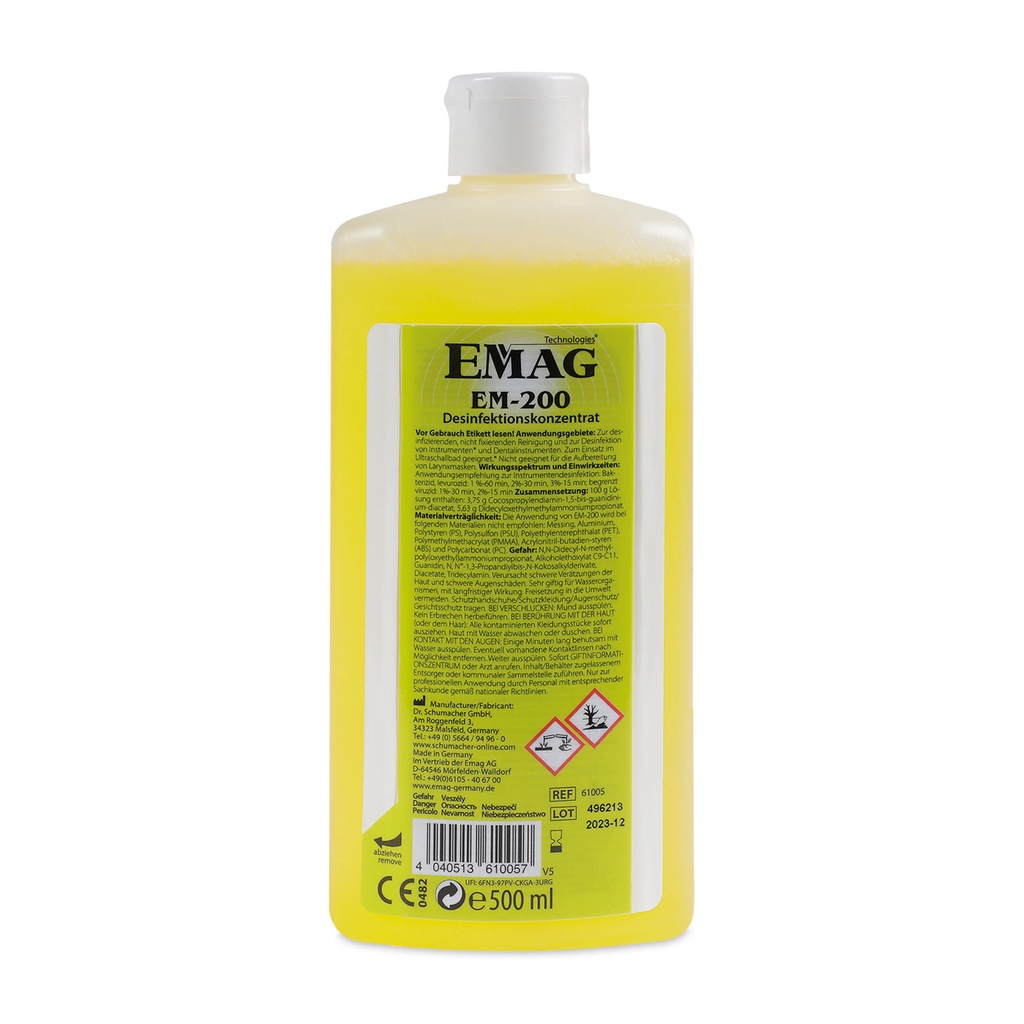 Disinfettante per pulitori ad ultrasuoni, 500 ml