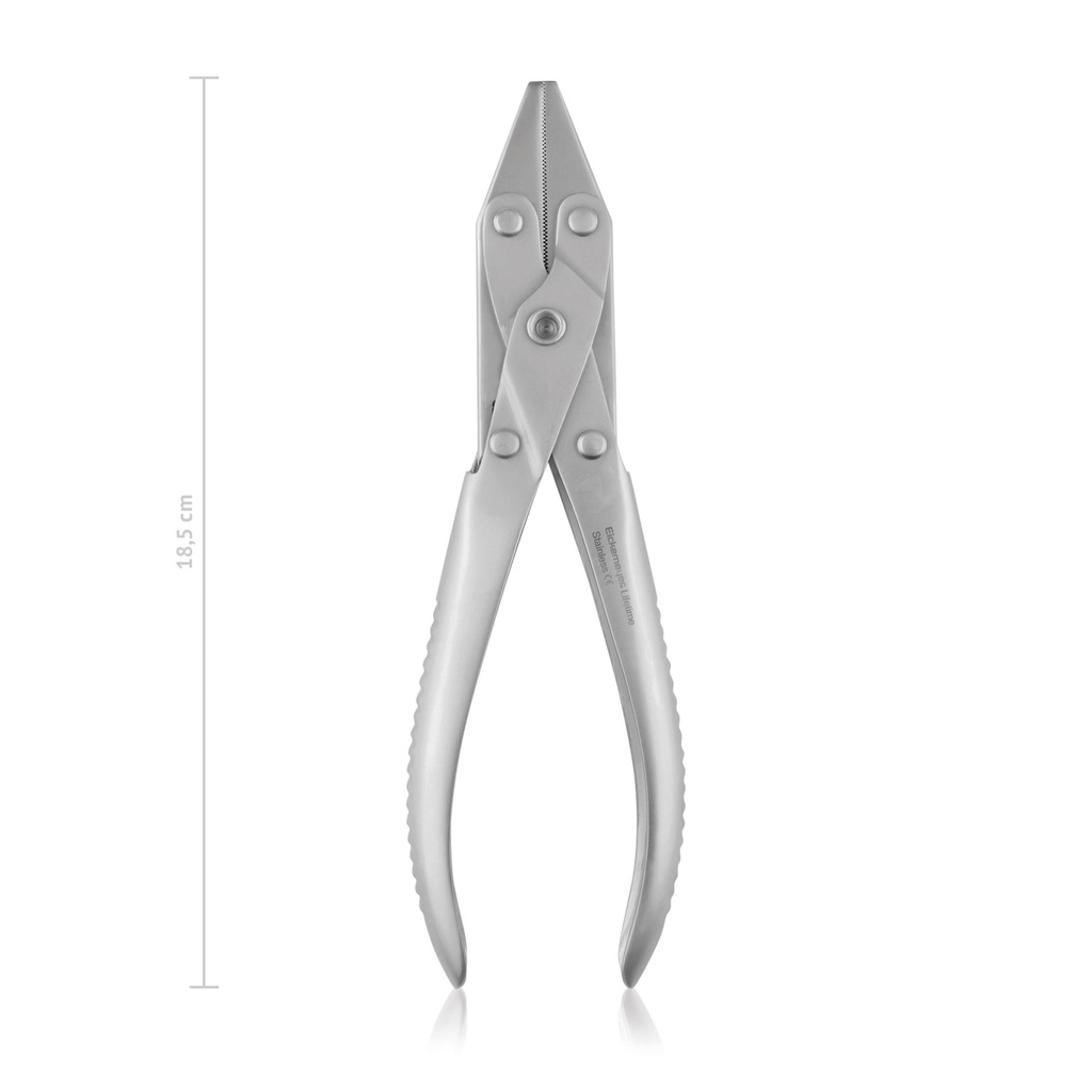 [181318] Pinza piatta piega fili, 18,5 cm,