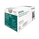 EickFil PGA, USP 3/0, EP 2, 3/8 cerchio, DS 24 mm, ago triangolare L 75 cm, incolore, conf. da 12 pz