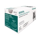 EickFil PGA, USP 3/0, EP 2, 3/8 cerchio, DS 19 mm, ago triangolare, incolore, L. 50 cm, cf da 12 pz