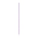 Placca ossa EickLoxx  46 fori 230 x 5.0 x 2.0 Sistema 1.7/2.3 Titanio magenta