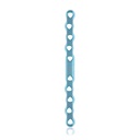 EickLoxx S-Typ Knochenplatte 10-Loch 108 x 8 x 3.2mm, Titan, gelb,