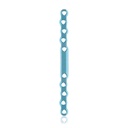 EickLoxx S-Typ Knochenplatte 10-Loch, 118 x 8 x 3.2mm, Titan, gelb,