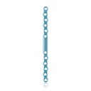 EickLoxx S-Typ Knochenplatte 12-Loch,  138 x 8 x 3.2mm, Titan, gelb,