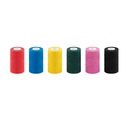 Benda elastica autoaderente, 7,5 cm colori assortiti, confez. da 24 pz.