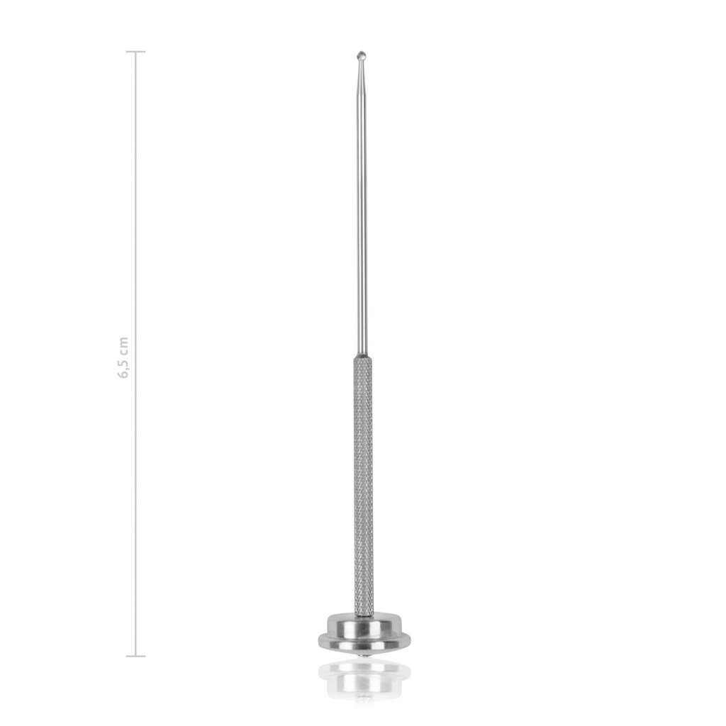 [304746] Fresa manuale con manico girevole, L. 65 mm, Ø = 2.2 mm