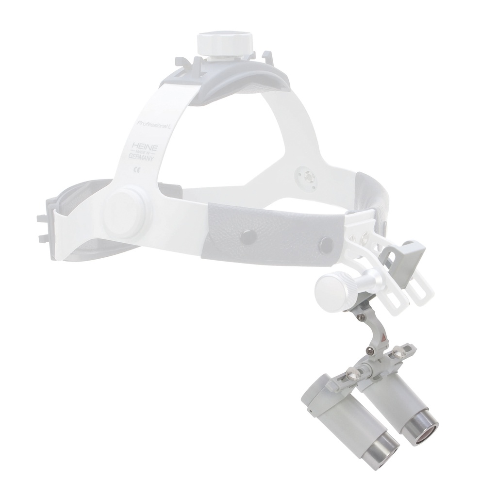 HEINE Binocular Lupe mit i-View mount HRP 4x, WD 34 cm für Professional L Kopfband