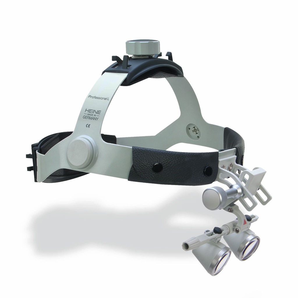 Lente d´ingrandimento HEINE HR, 2,5 x ingrandimento con banda Professional L 420 mm distanza di lavoro, C-000.32.866