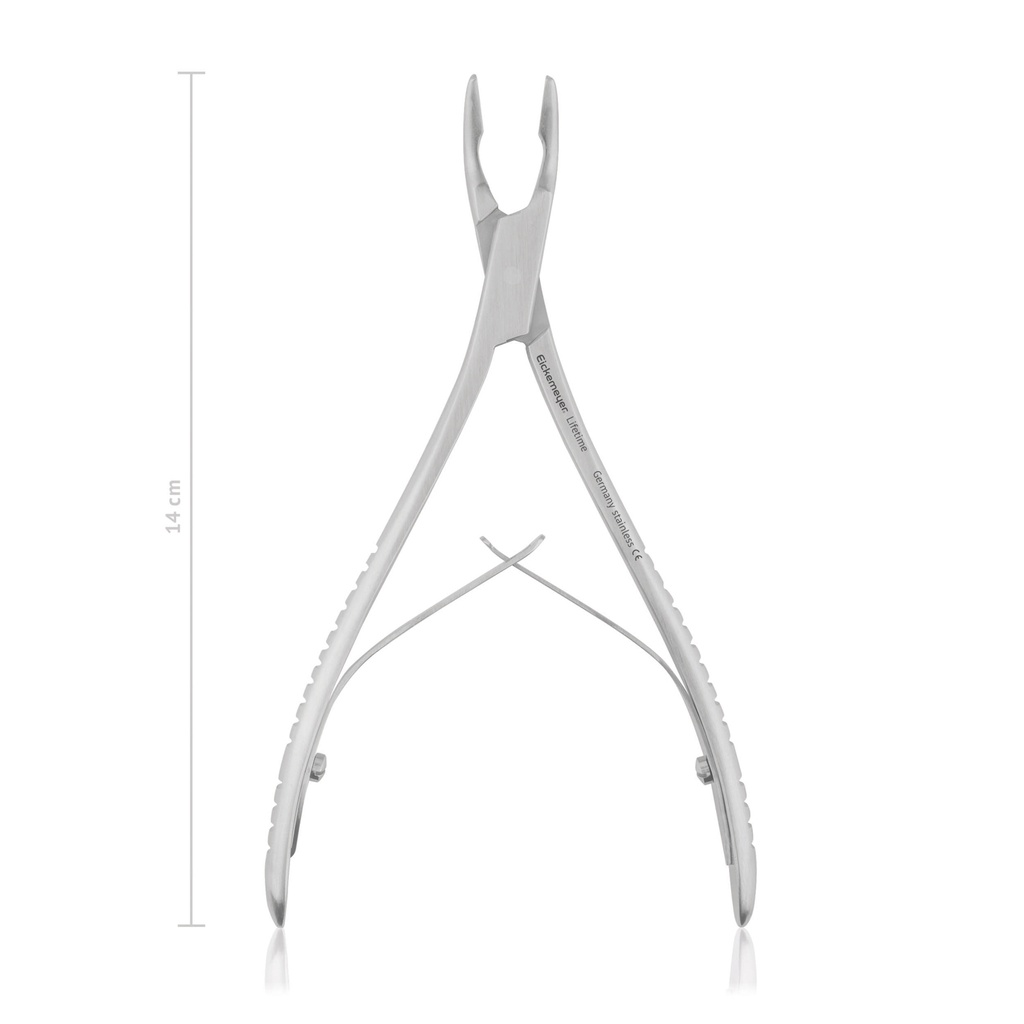 Pinza taglia denti roditori MINI-FRIEDMANN, 14 cm, morsa extra sottile