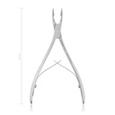 Pinza taglia denti roditori MINI-FRIEDMANN, 14 cm, morsa extra sottile