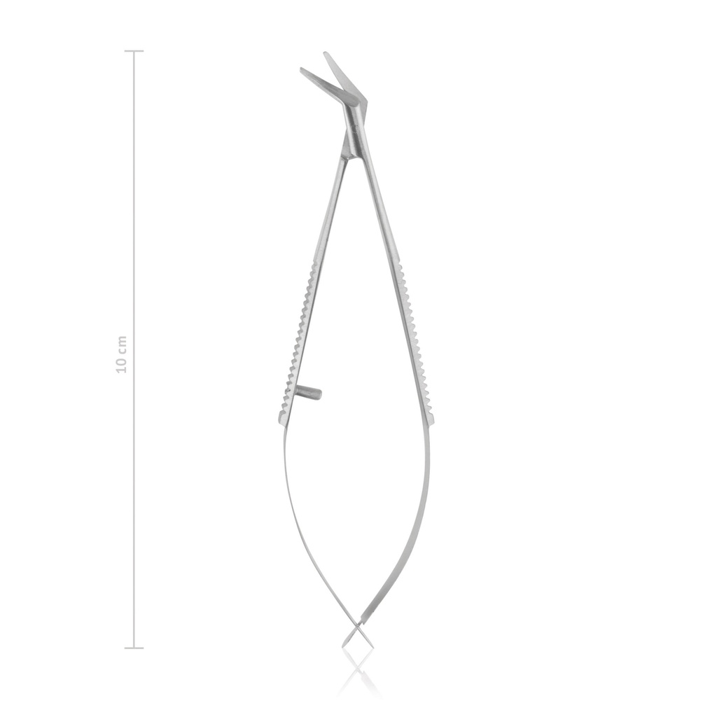 Forbici cornea CASTROVIEJO, 10 cm curve a sinistra