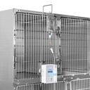 Supporto infusione per pompe 402080 e 402065, per montaggio sulla gabbia