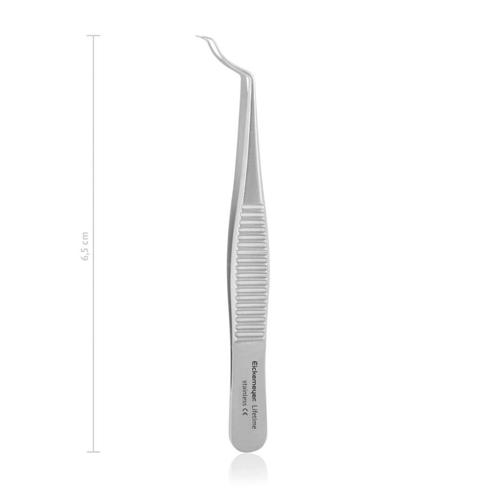 [171306] Pinza capsula HESS, 6,5 cm, doppia curva