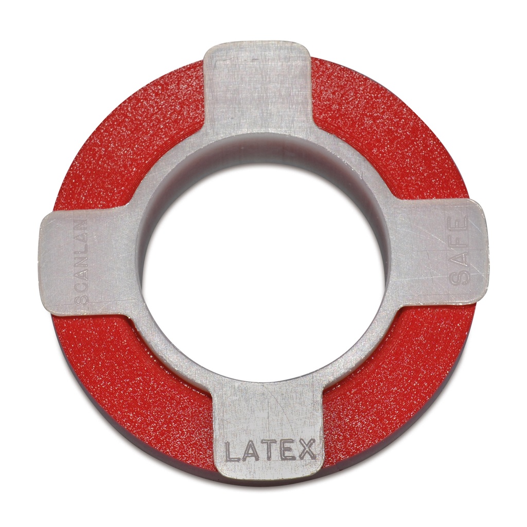 Nastro colorato per strumenti, rosso, autoclavabile, 6,4 mm x 6,4 m