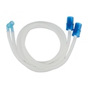 Tubo paziente per piccoli animali al di sotto dei 7kg, con raccordo a Y Lungh. 1,5 m, Ø 10 mm