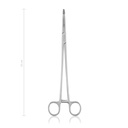 Pinza emostatica ROCHESTER-PEAN 90°, curva, 250 mm