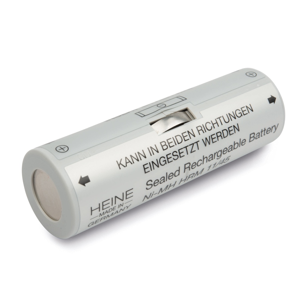 Batteria ricaricabile HEINE NiMH per il nuovo manico di ricarica BETA NT da 3,5 V, X-002.99.315. Sostituisce i codici X-002.99.382 / X-002.99.380. Compatibile con i manici di ricarica HEINE BETA NT, BETA R, BETA TR e con i manici per laringoscopi standard F.O.