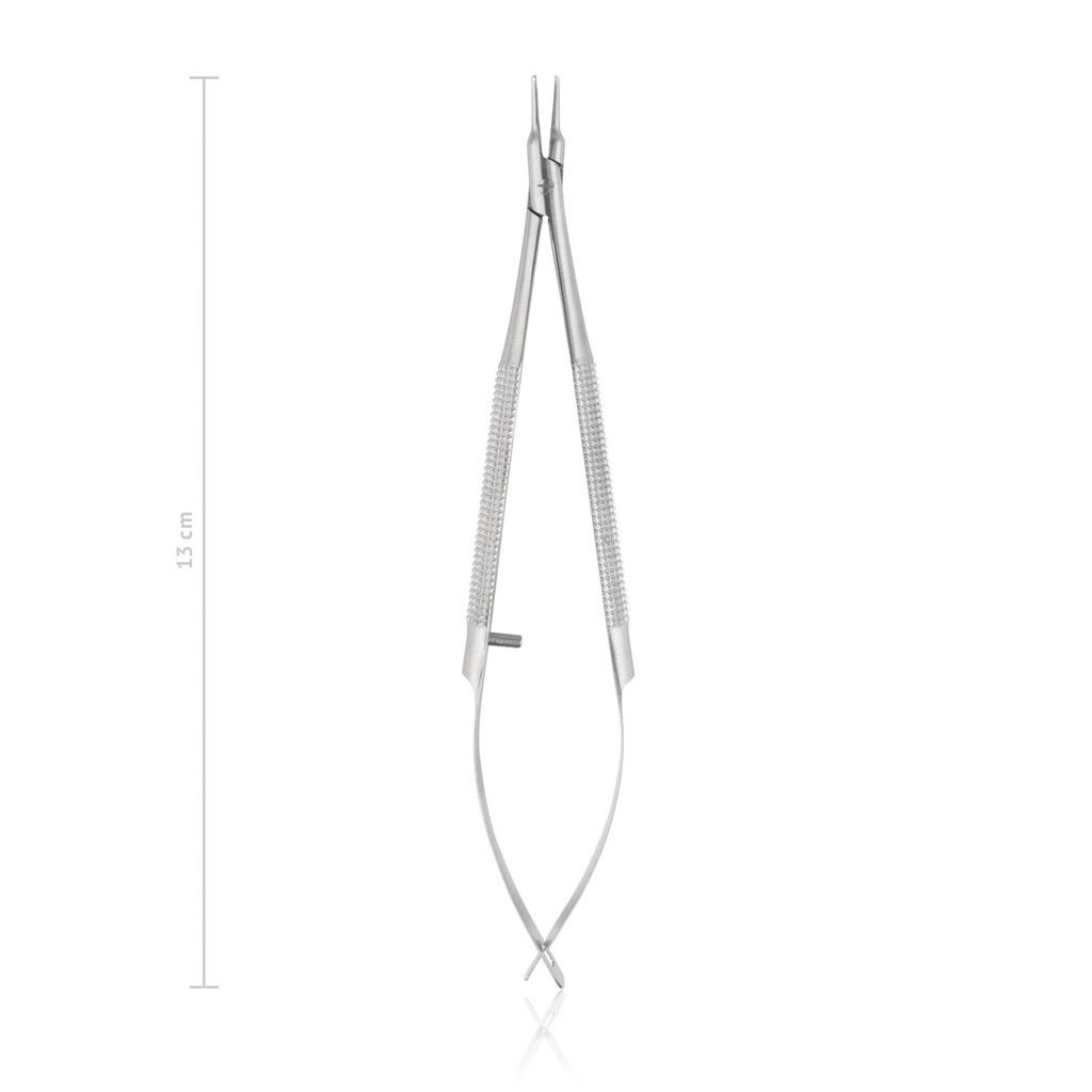 [173012] Portaghi barraquer curvo 13 cm