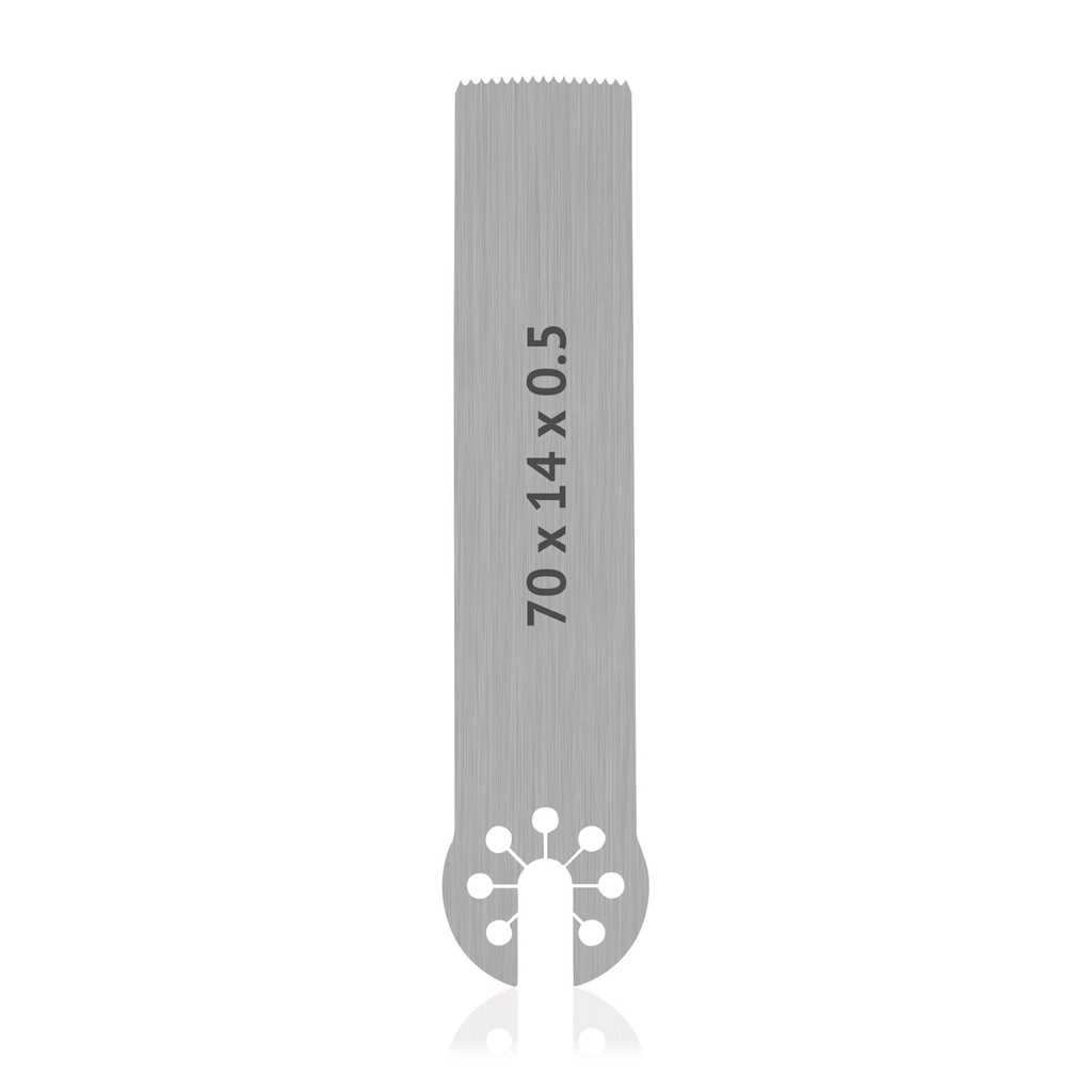 [196190] Lama Aesculap per Orthovet Plus Mis.L 70 x P 14 x H 0.5mm Größe: L 70 x B 14 x H 0.5mm