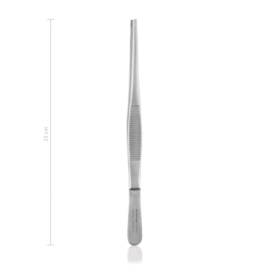 [133015] Pinza per tessuti BROWN, 15 cm, con denti laterali