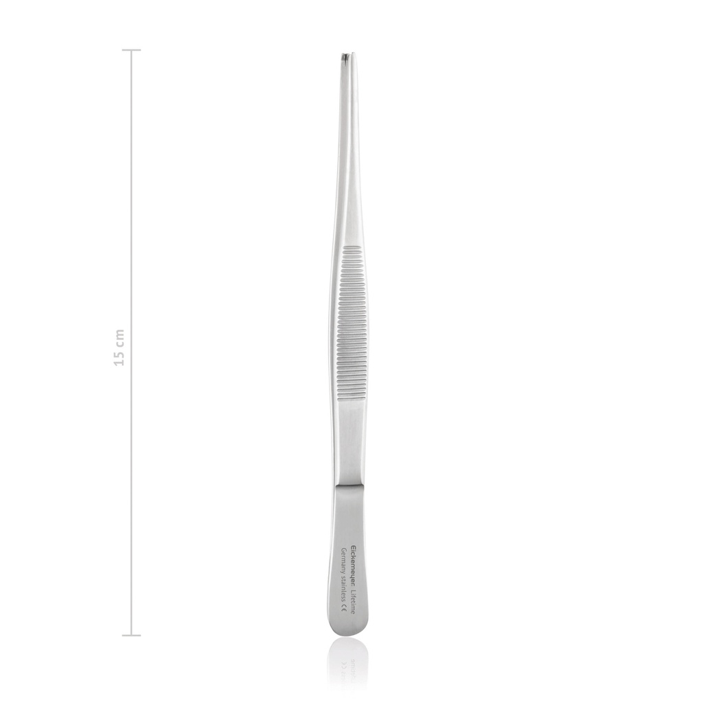 [133315] Pinza per tessuti 15 cm, denti 1x2, modello robusto