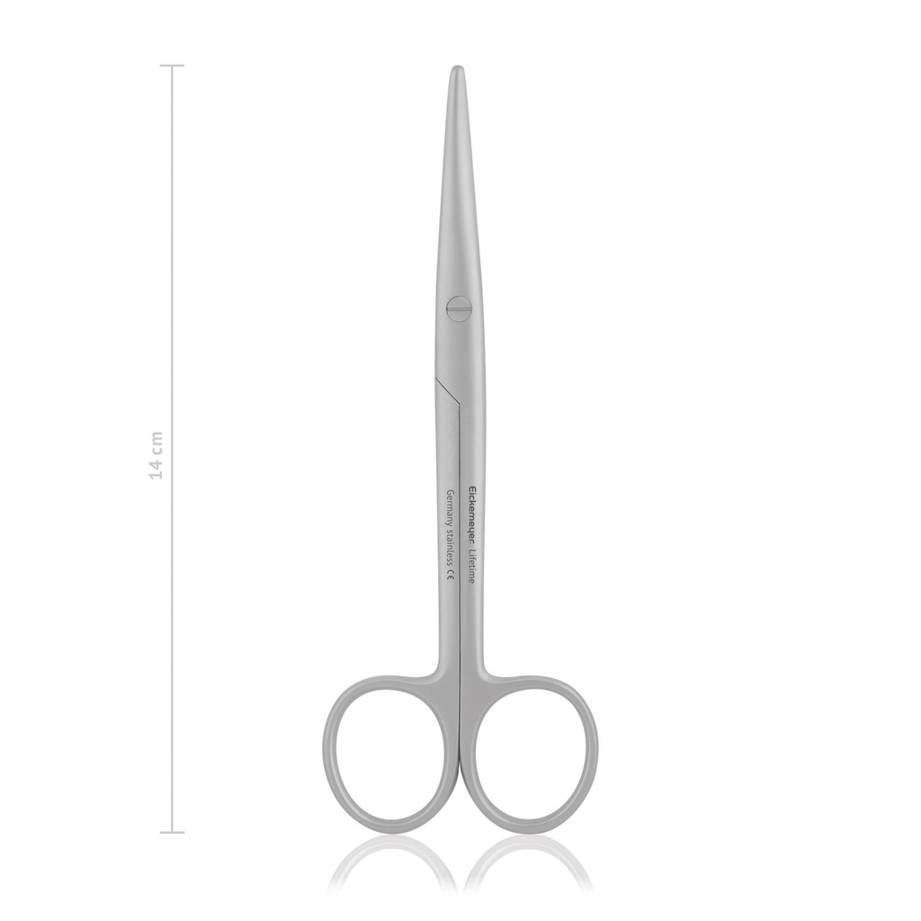 Forbici MAYO-STILLE, 14,5 cm, curve, punta smussa