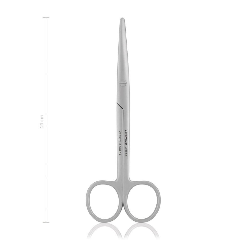 Forbici MAYO-STILLE, 14,5 cm, dritte, punta smussa