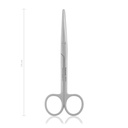 Forbici MAYO-STILLE, 14,5 cm, dritte, punta smussa