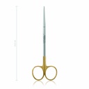 Forbici da dissezione METZENBAUM-FINO 14,5 cm, dritte, TC