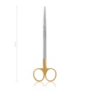 Forbici da dissezione METZENBAUM, 18 cm, curve, TC