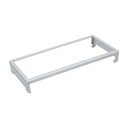 Supporto interno per contenitore viti, per l'appoggio delle tre rastrelliere, silver