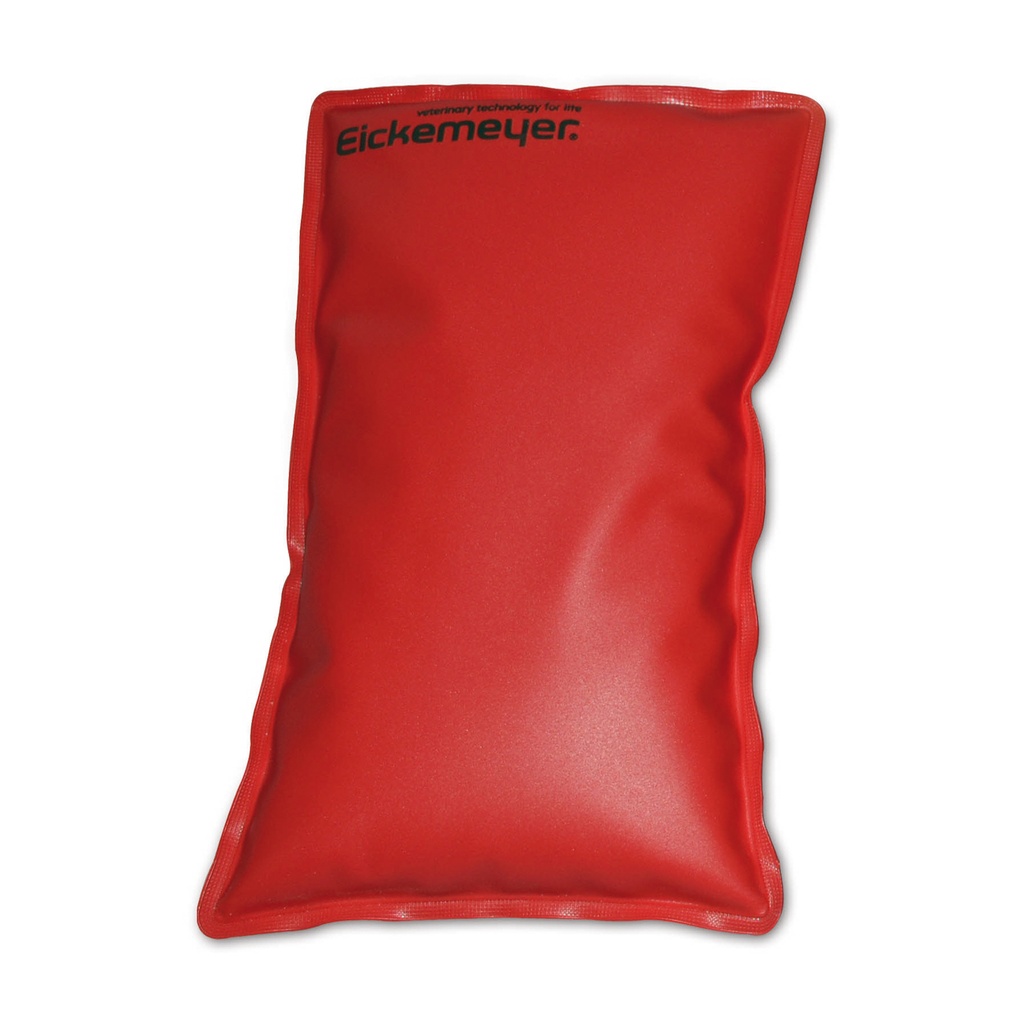 Sacco di sabbia color rosso rubino,  piccolo, 15 x 25 cm, 1,2 kg