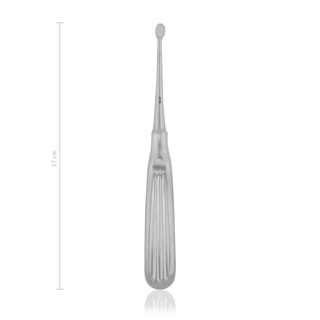 [165201] Cucchiaio di VOLKMANN fig. 1, ampiezza 7 mm