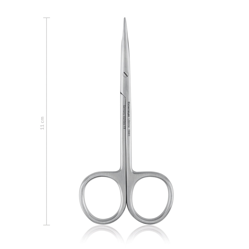 [110811] Forbici Stevens 11 cm, dritte, punta smussa